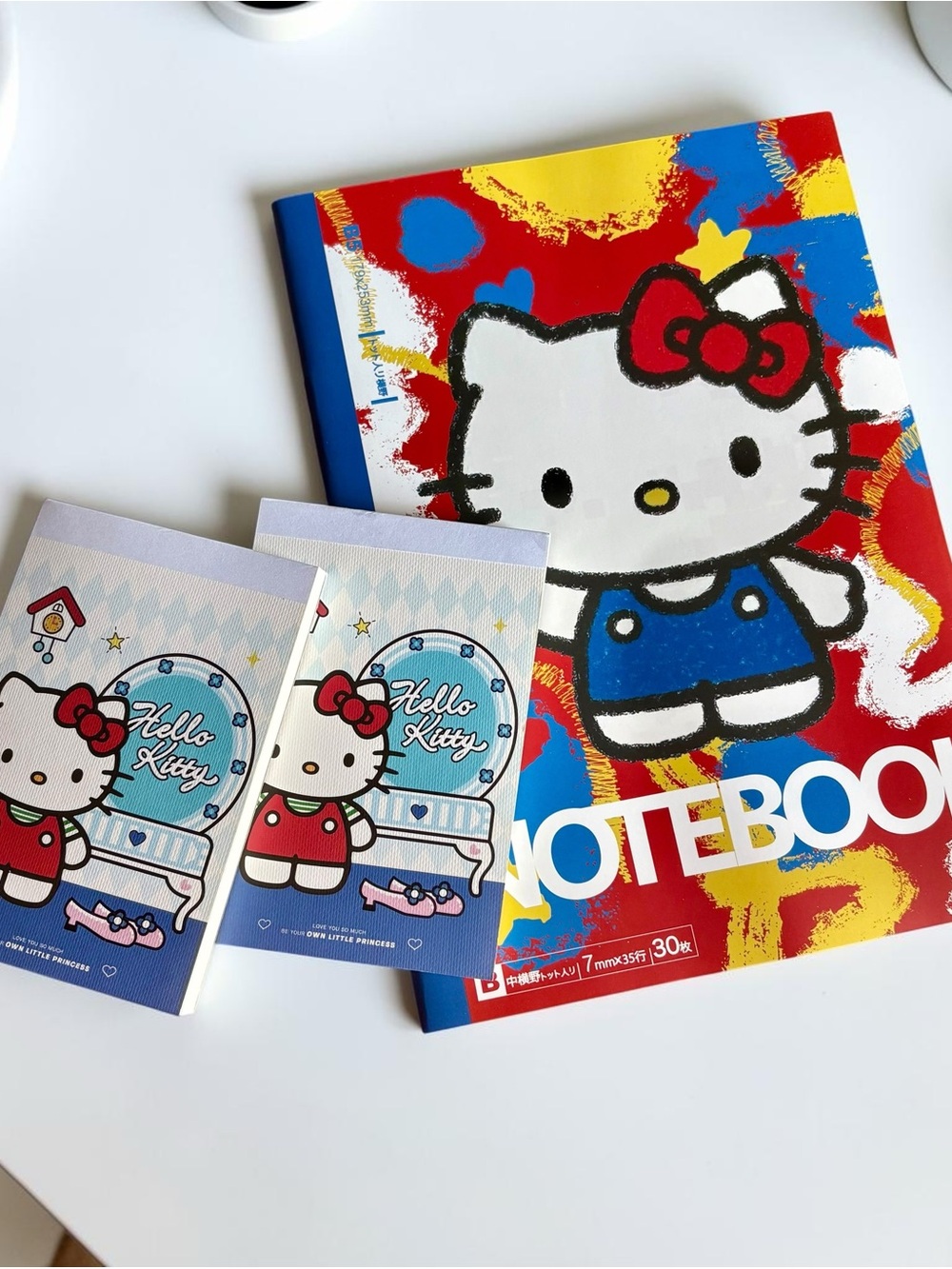 Hello Kitty Notebook Trio